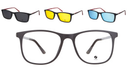 F2F FF3362 C1 z 3 nakładkami Clip On